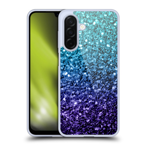 PLdesign Glitter Sparkles Aqua Blue Soft Gel Case for Samsung Galaxy A26 5G