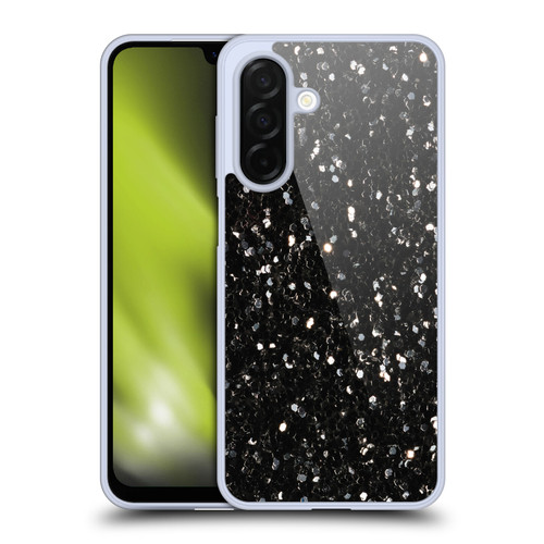 PLdesign Glitter Sparkles Black And White Soft Gel Case for Samsung Galaxy A26 5G