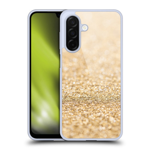 PLdesign Glitter Sparkles Champagne Gold Soft Gel Case for Samsung Galaxy A26 5G