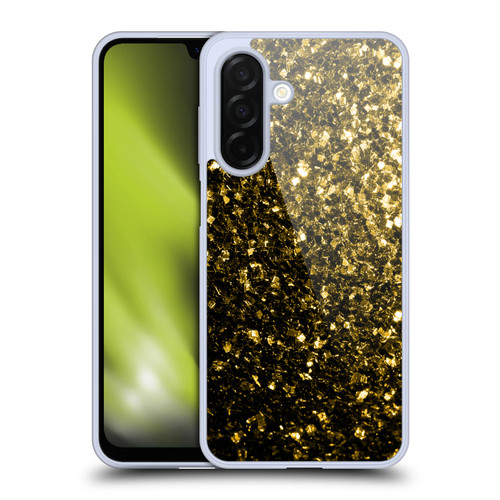PLdesign Glitter Sparkles Yellow Gold Soft Gel Case for Samsung Galaxy A26 5G