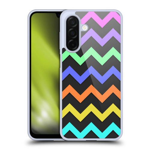 PLdesign Geometric Zigzag Soft Gel Case for Samsung Galaxy A26 5G
