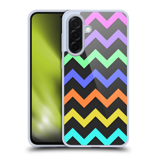 PLdesign Geometric Zigzag Soft Gel Case for Samsung Galaxy A36 5G