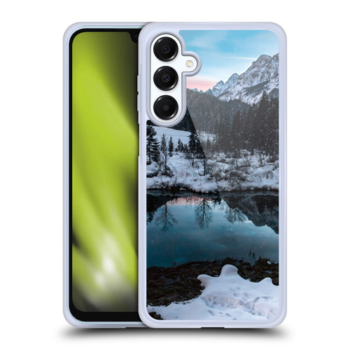 Patrik Lovrin Night Sky Zelenci Springs At Dusk Soft Gel Case for Samsung Galaxy A16 5G & MagSafe