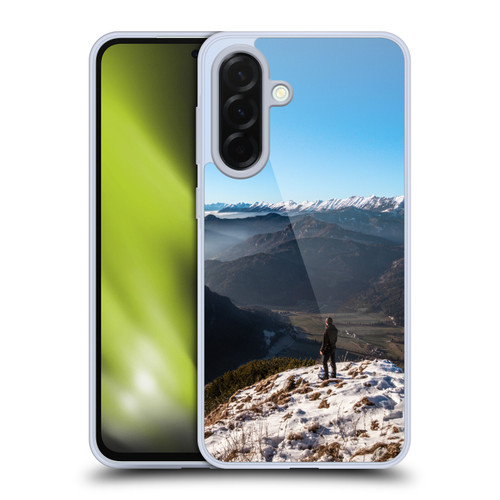 Patrik Lovrin Wanderlust Looking Over New Horizon Soft Gel Case for Samsung Galaxy A36 5G