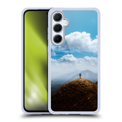Patrik Lovrin Wanderlust Exploring New Heights Soft Gel Case for Samsung Galaxy A55 5G