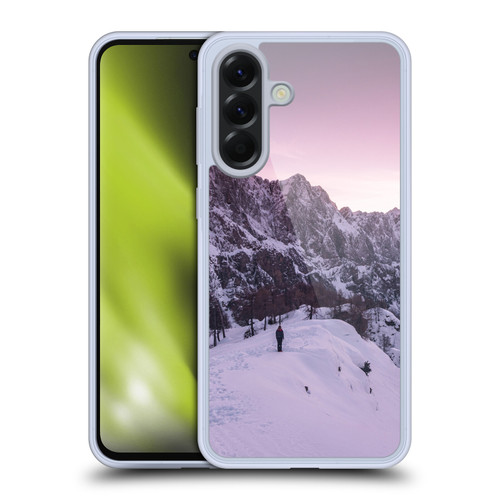 Patrik Lovrin Wanderlust Standing Winter Wonderland Soft Gel Case for Samsung Galaxy A56 5G