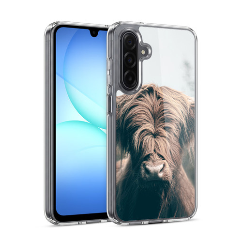 Patrik Lovrin Animal Portraits Highland Cow Soft Gel Case for Samsung Galaxy A17 4G / 5G