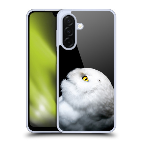 Patrik Lovrin Animal Portraits Winter White Snowy Owl Soft Gel Case for Samsung Galaxy A26 5G
