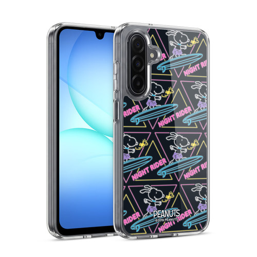 Peanuts Snoopy Aloha Disco Night Rider Soft Gel Case for Samsung Galaxy A17 4G / 5G
