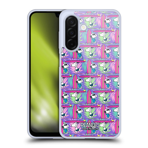 Peanuts Snoopy Aloha Disco Surf Pattern Soft Gel Case for Samsung Galaxy A26 5G