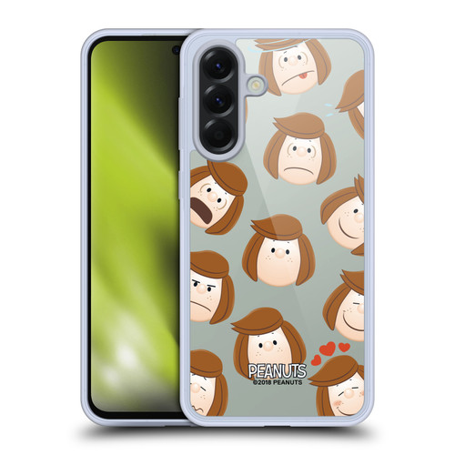 Peanuts Character Patterns Peppermint Patty Soft Gel Case for Samsung Galaxy A56 5G