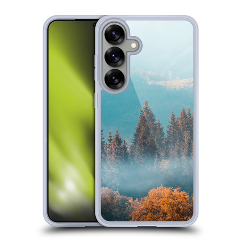 Patrik Lovrin Magical Foggy Landscape Autumn Forest Soft Gel Case for Samsung Galaxy S25+ & MagSafe