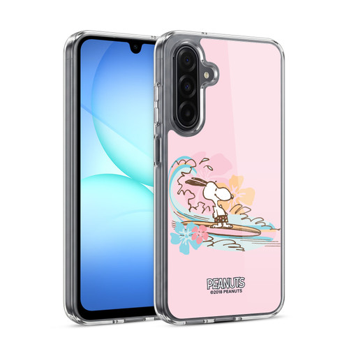 Peanuts Beach Snoopy Surf Soft Gel Case for Samsung Galaxy A17 4G / 5G