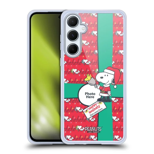 Custom Customised Personalised Peanuts Christmas Gift Soft Gel Case for Samsung Galaxy A55 5G