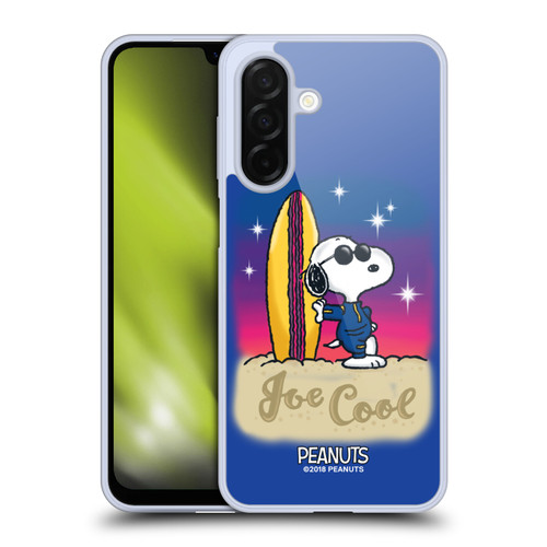 Peanuts Snoopy Boardwalk Airbrush Joe Cool Surf Soft Gel Case for Samsung Galaxy A26 5G
