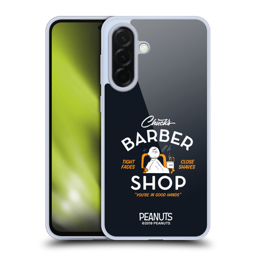 Peanuts Chuck's Barber Shop Charlie Brown Soft Gel Case for Samsung Galaxy A36 5G