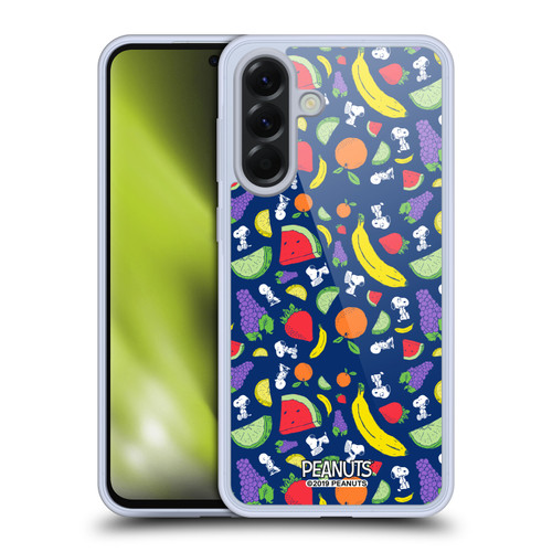 Peanuts Naturally Sweet Fruits and Snoopy Soft Gel Case for Samsung Galaxy A56 5G
