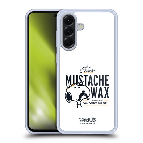 Peanuts Chuck's Barber Shop Snoopy Moustache Wax Soft Gel Case for Samsung Galaxy A56 5G