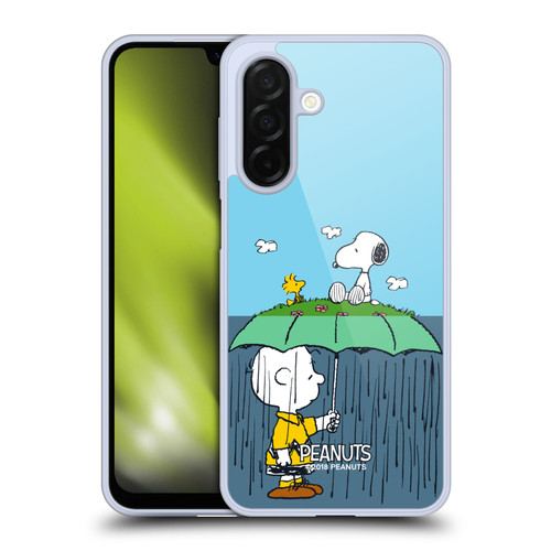 Peanuts Halfs And Laughs Charlie, Snoppy & Woodstock Soft Gel Case for Samsung Galaxy A26 5G