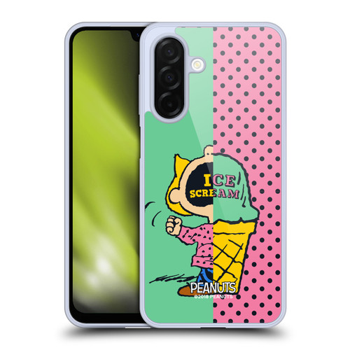 Peanuts Halfs And Laughs Sally Ice Cream Soft Gel Case for Samsung Galaxy A26 5G