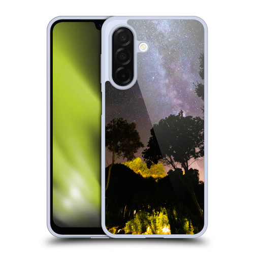 Patrik Lovrin Night Sky Trees Landscape With Milky Way Soft Gel Case for Samsung Galaxy A26 5G