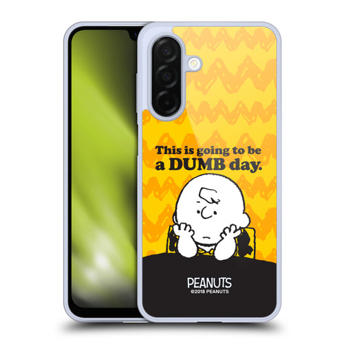 Peanuts Charlie Brown Dumb Day Soft Gel Case for Samsung Galaxy A26 5G