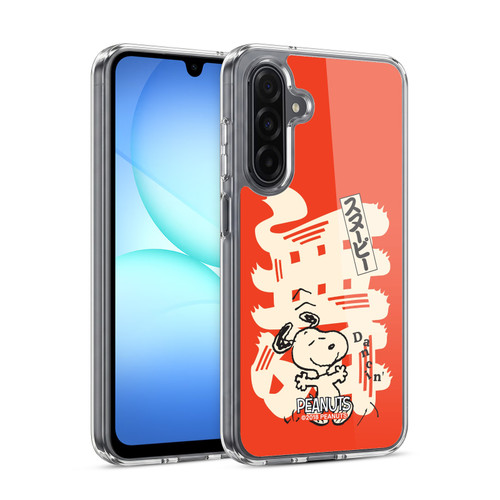 Peanuts Oriental Snoopy Dancing Soft Gel Case for Samsung Galaxy A17 4G / 5G