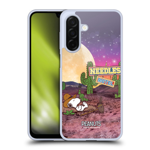 Peanuts Snoopy Space Cowboy Nebula Cactus Needles Soft Gel Case for Samsung Galaxy A26 5G