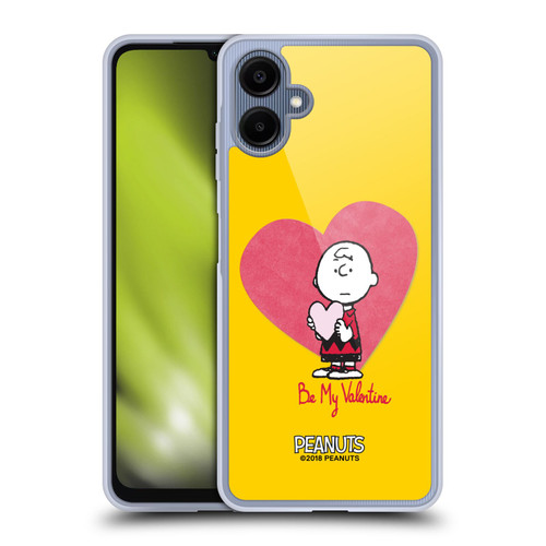 Peanuts Sealed With A Kiss Charlie Brown Valentine 2 Soft Gel Case for Samsung Galaxy A06 4G / 5G