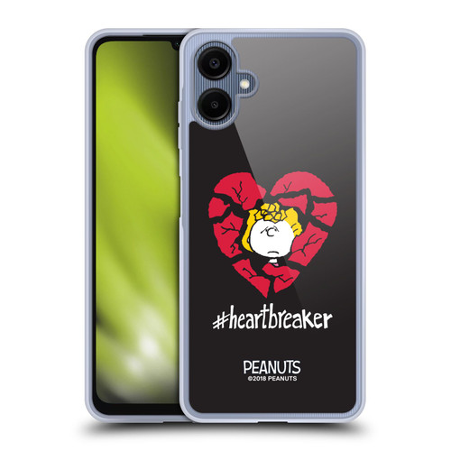 Peanuts Sealed With A Kiss Sally Brown Heartbreaker Soft Gel Case for Samsung Galaxy A06 4G / 5G