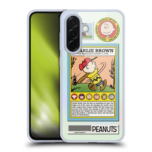 Peanuts Trends Charlie Brown Card Soft Gel Case for Samsung Galaxy A36 5G