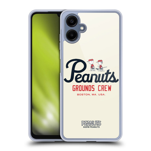 Peanuts Varsity Sports Boston Grounds Crew Soft Gel Case for Samsung Galaxy A06 4G / 5G