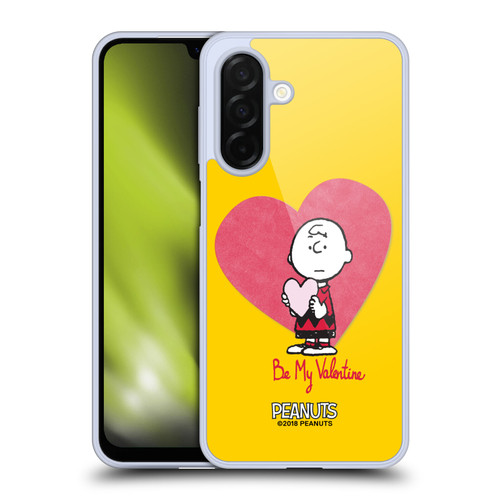 Peanuts Sealed With A Kiss Charlie Brown Valentine 2 Soft Gel Case for Samsung Galaxy A26 5G