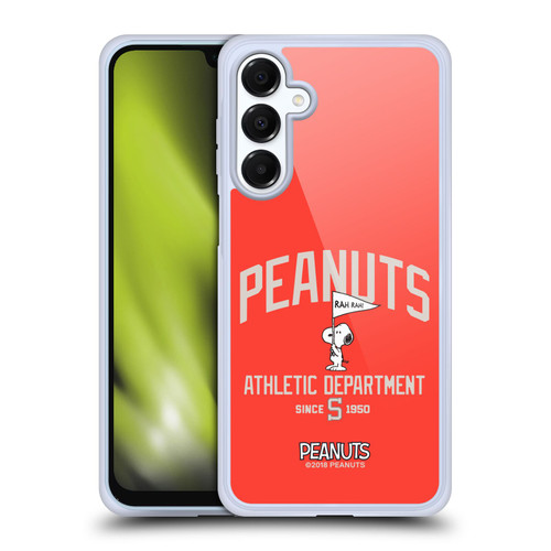 Peanuts Varsity Sports Snoopy Athletic Department Soft Gel Case for Samsung Galaxy A16 5G & MagSafe