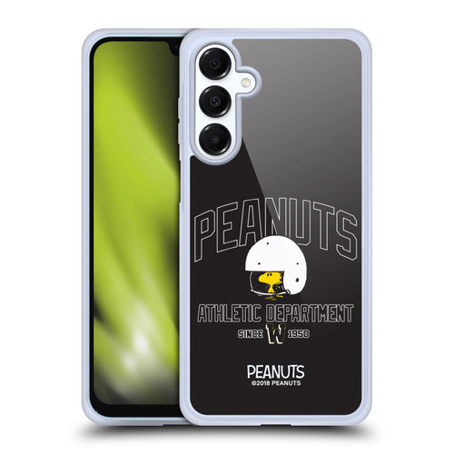 Peanuts Varsity Sports Woodstock Football Helmet Soft Gel Case for Samsung Galaxy A16 5G & MagSafe