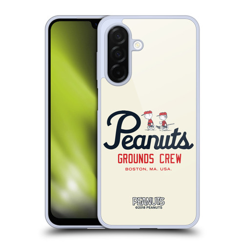 Peanuts Varsity Sports Boston Grounds Crew Soft Gel Case for Samsung Galaxy A26 5G