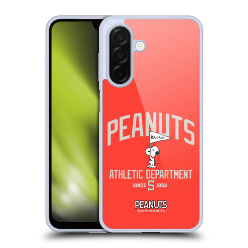 Peanuts Varsity Sports Snoopy Athletic Department Soft Gel Case for Samsung Galaxy A26 5G