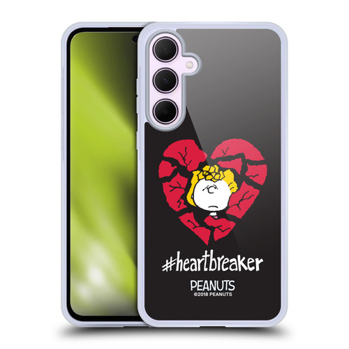 Peanuts Sealed With A Kiss Sally Brown Heartbreaker Soft Gel Case for Samsung Galaxy A35 5G