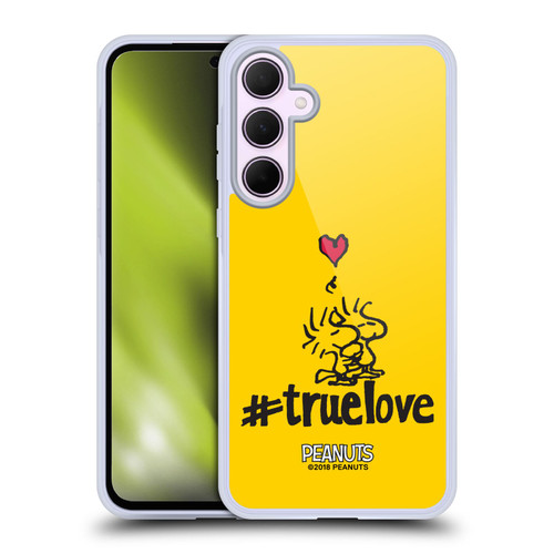 Peanuts Sealed With A Kiss Woodstock True Love Soft Gel Case for Samsung Galaxy A35 5G