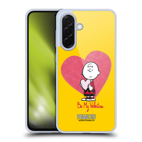 Peanuts Sealed With A Kiss Charlie Brown Valentine 2 Soft Gel Case for Samsung Galaxy A36 5G