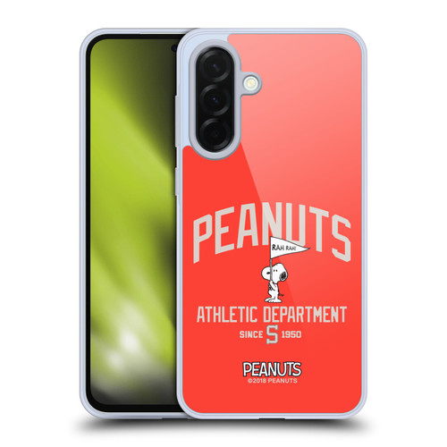 Peanuts Varsity Sports Snoopy Athletic Department Soft Gel Case for Samsung Galaxy A36 5G