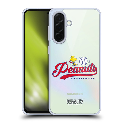 Peanuts Varsity Sports Woodstock Baseball 2 Soft Gel Case for Samsung Galaxy A36 5G