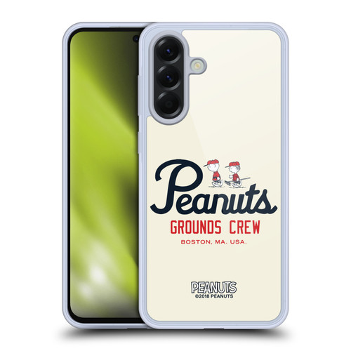 Peanuts Varsity Sports Boston Grounds Crew Soft Gel Case for Samsung Galaxy A56 5G