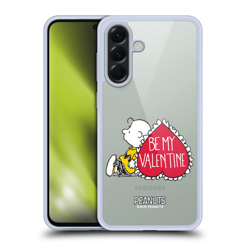 Peanuts Sealed With A Kiss Charlie Brown Valentine Soft Gel Case for Samsung Galaxy A56 5G