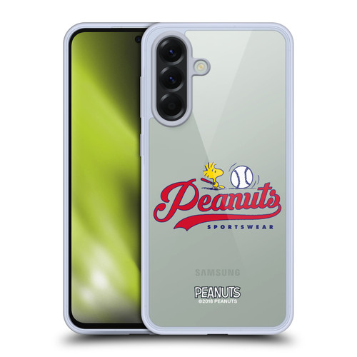 Peanuts Varsity Sports Woodstock Baseball 2 Soft Gel Case for Samsung Galaxy A56 5G
