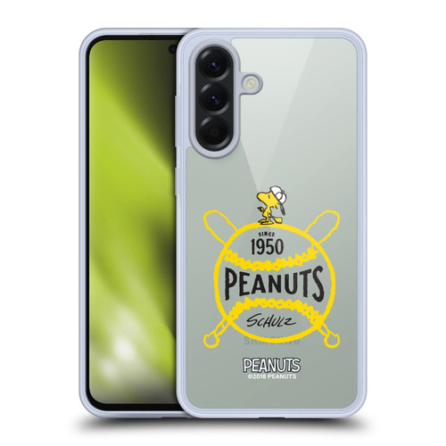Peanuts Varsity Sports Woodstock Baseball Soft Gel Case for Samsung Galaxy A56 5G