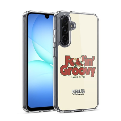 Peanuts Woodstock 50th Schroeder Snoopy Groovy Soft Gel Case for Samsung Galaxy A17 4G / 5G