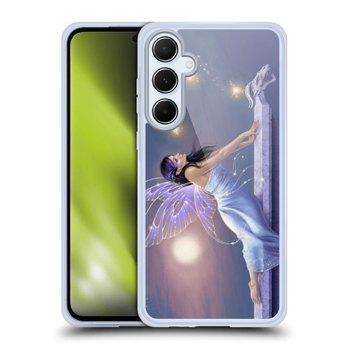 Rachel Anderson Pixies Twilight Shimmer Soft Gel Case for Samsung Galaxy A55 5G