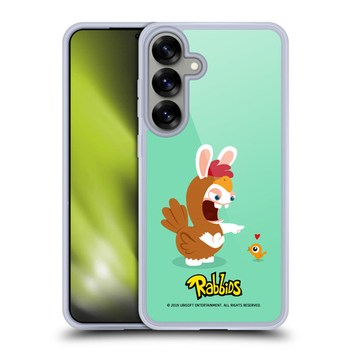 Rabbids Costumes Chicken Soft Gel Case for Samsung Galaxy S25+ & MagSafe