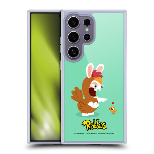 Rabbids Costumes Chicken Soft Gel Case for Samsung Galaxy S25 Ultra & MagSafe